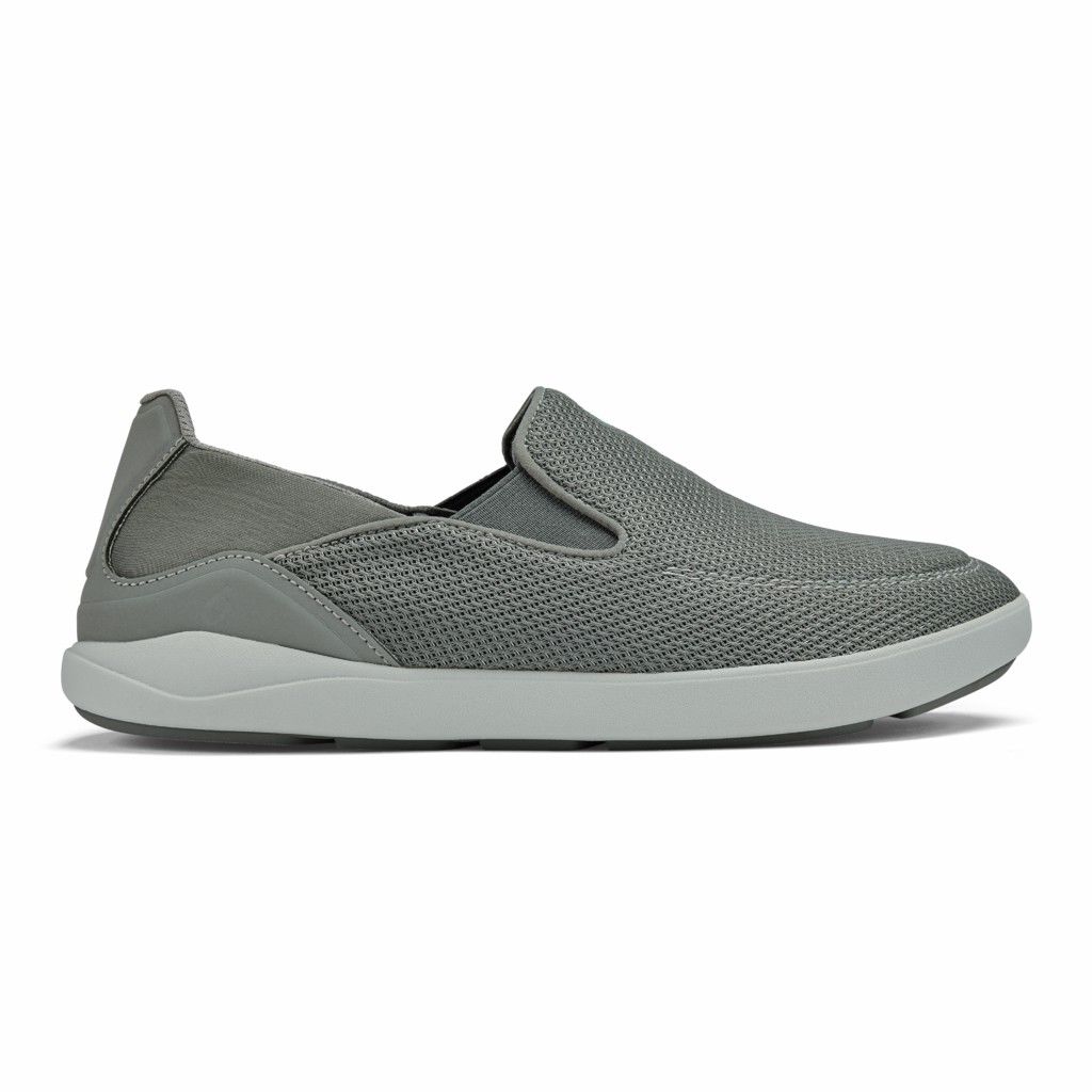 Olukai Men's Nohea Pae Slip On Shoe - Fog US305-482